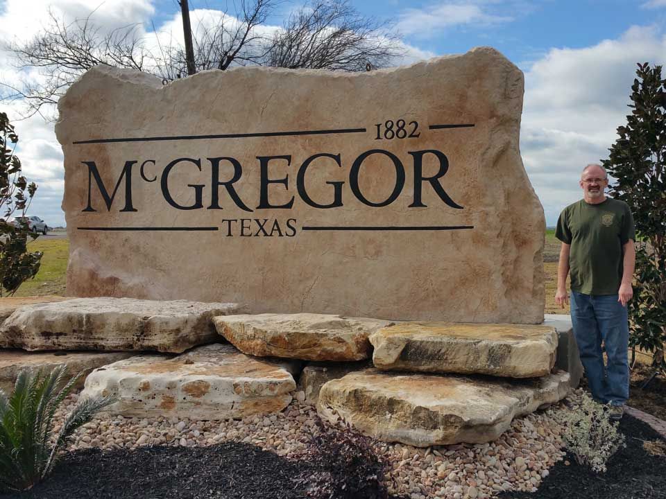 McGregor, Texas Entrance