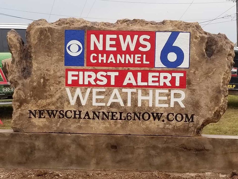 News Channel 6 Sign