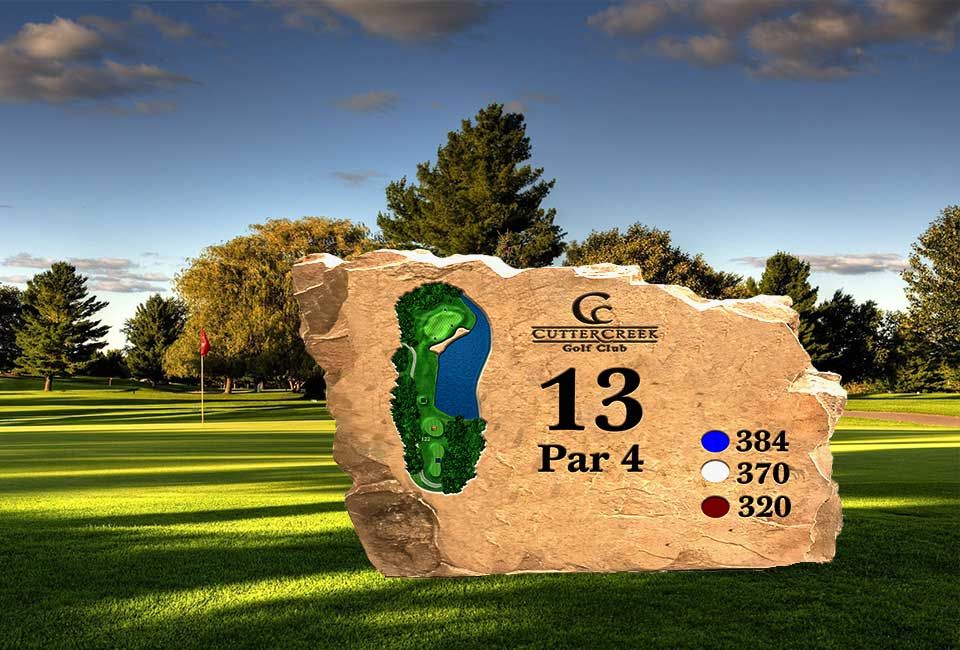 Cutter Creek Golf Marker