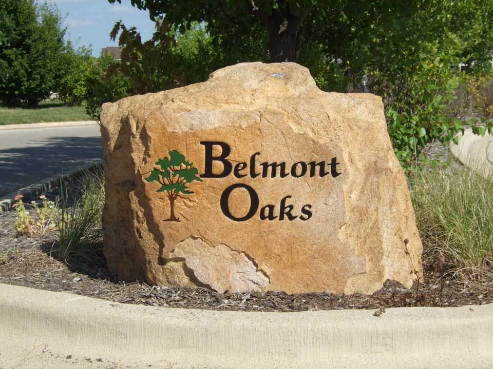 Belmont Oaks Entrance